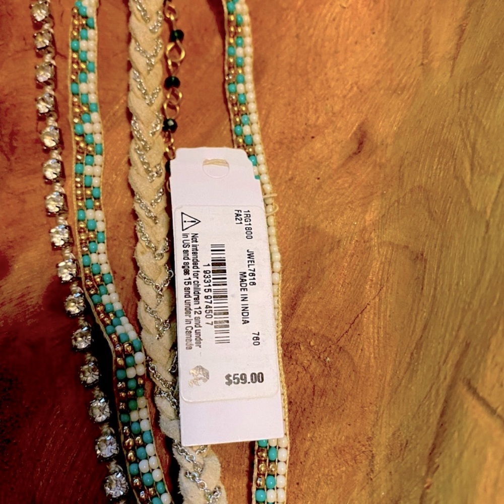 NWT Lucky Brand 5
Strand Beaded Bracelet - Picture 3 of 4